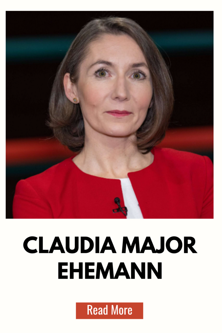 Claudia Major Ehemann