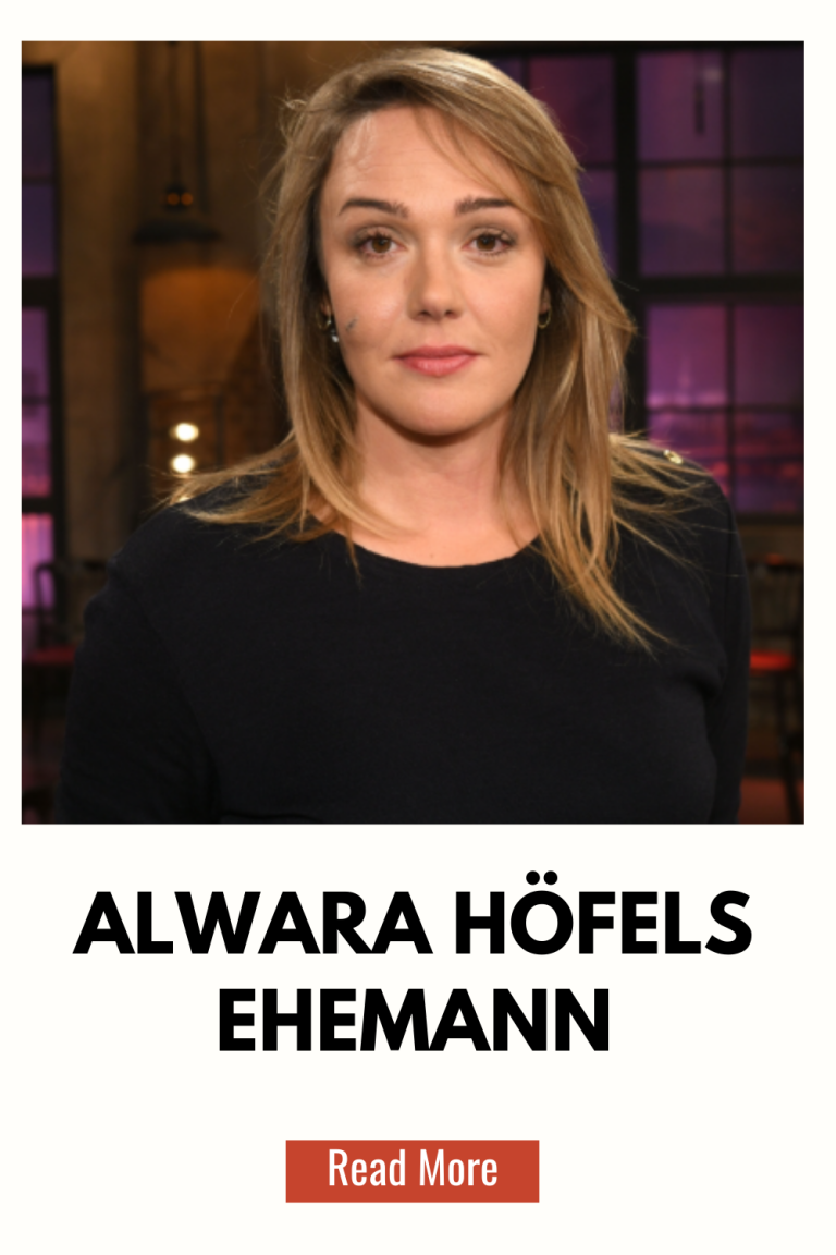 Alwara Höfels Ehemann