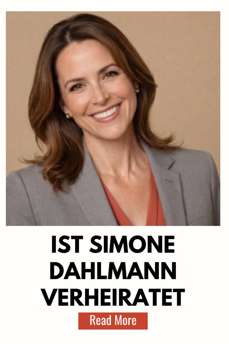Ist Simone Dahlmann Verheiratet