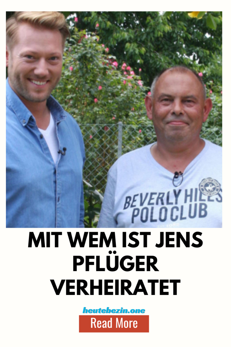 Mit Wem Ist Jens Pflüger Verheiratet​