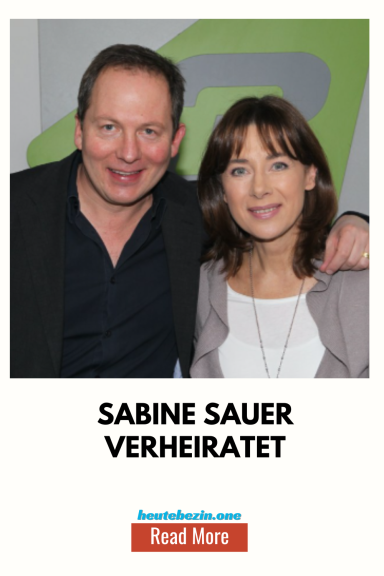 Sabine Sauer verheiratet