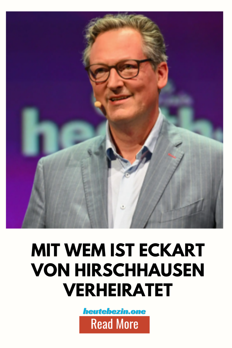 Mit Wem Ist Eckart Von Hirschhausen Verheiratet