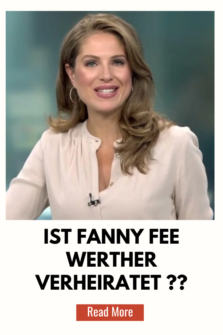 Ist Fanny Fee Werther Verheiratet