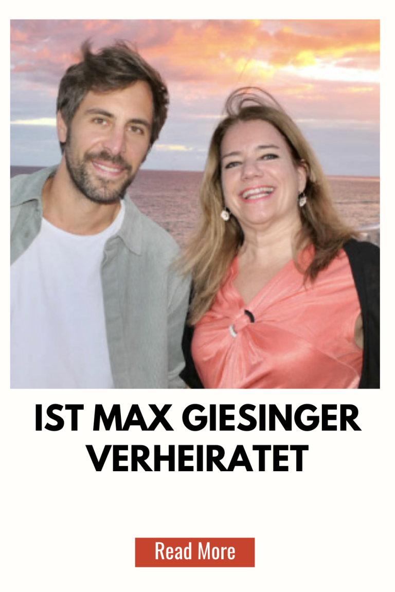 Ist Max Giesinger Verheiratet