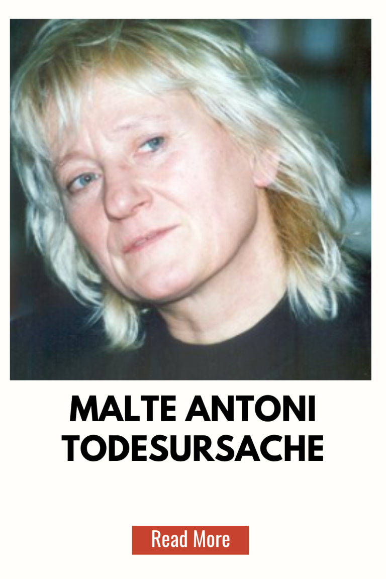 Malte Antoni Todesursache​