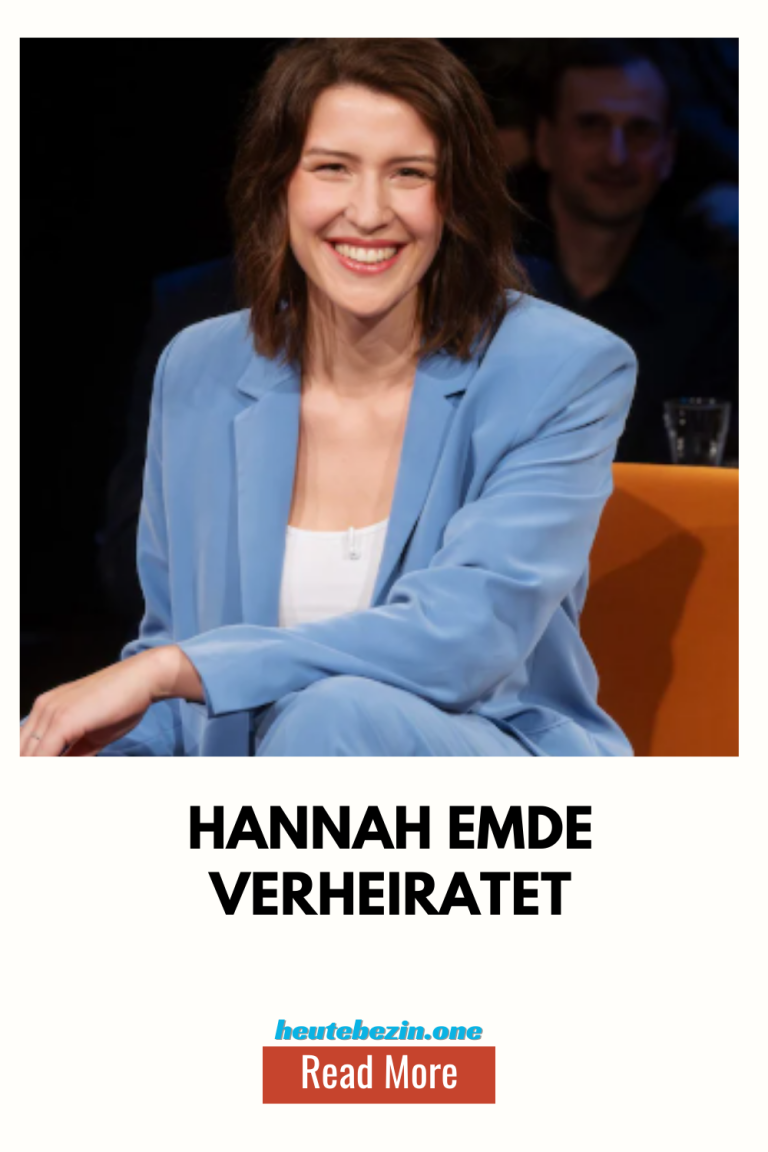 Hannah Emde Verheiratet