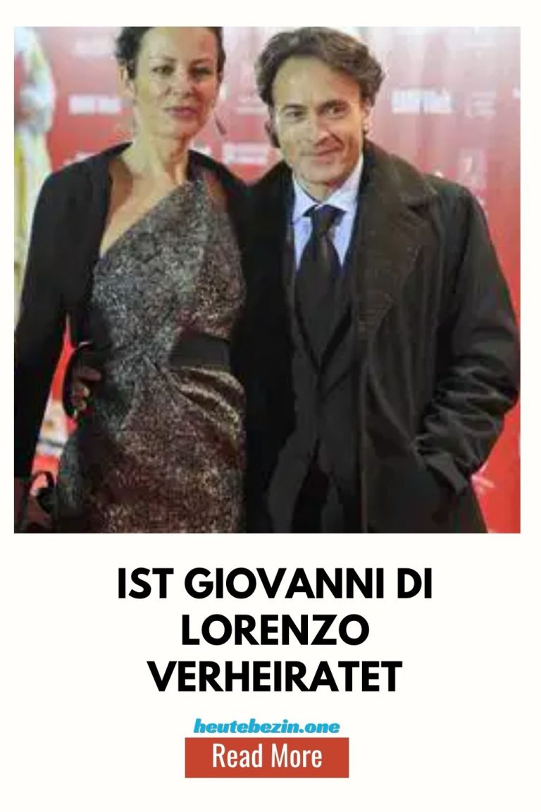 Ist Giovanni Di Lorenzo Verheiratet