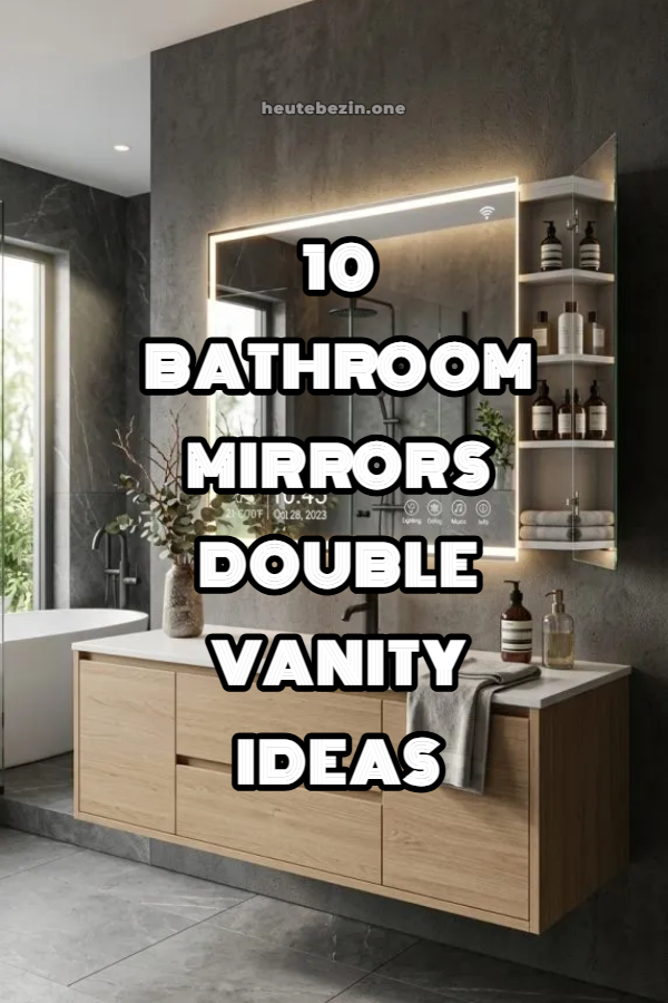 10 Bathroom Mirrors Double Vanity Ideas