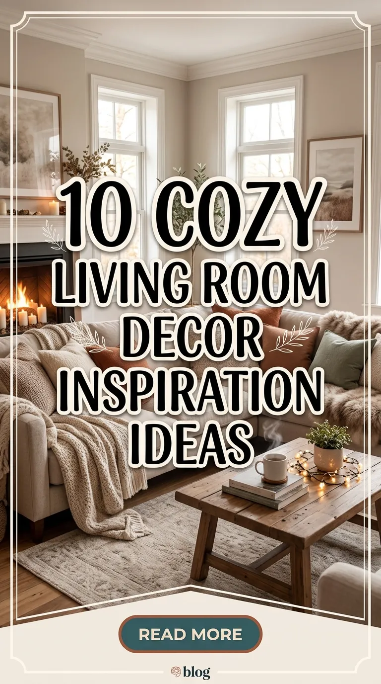 10 Living Room Decor Inspiration Cozy Ideas