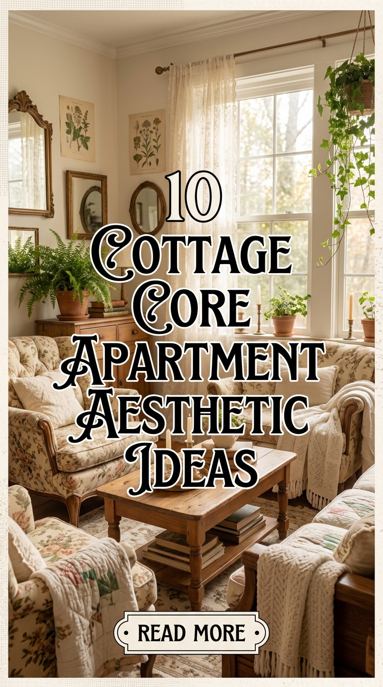 10 Cottage Core Apartment Aesthetic Ideas