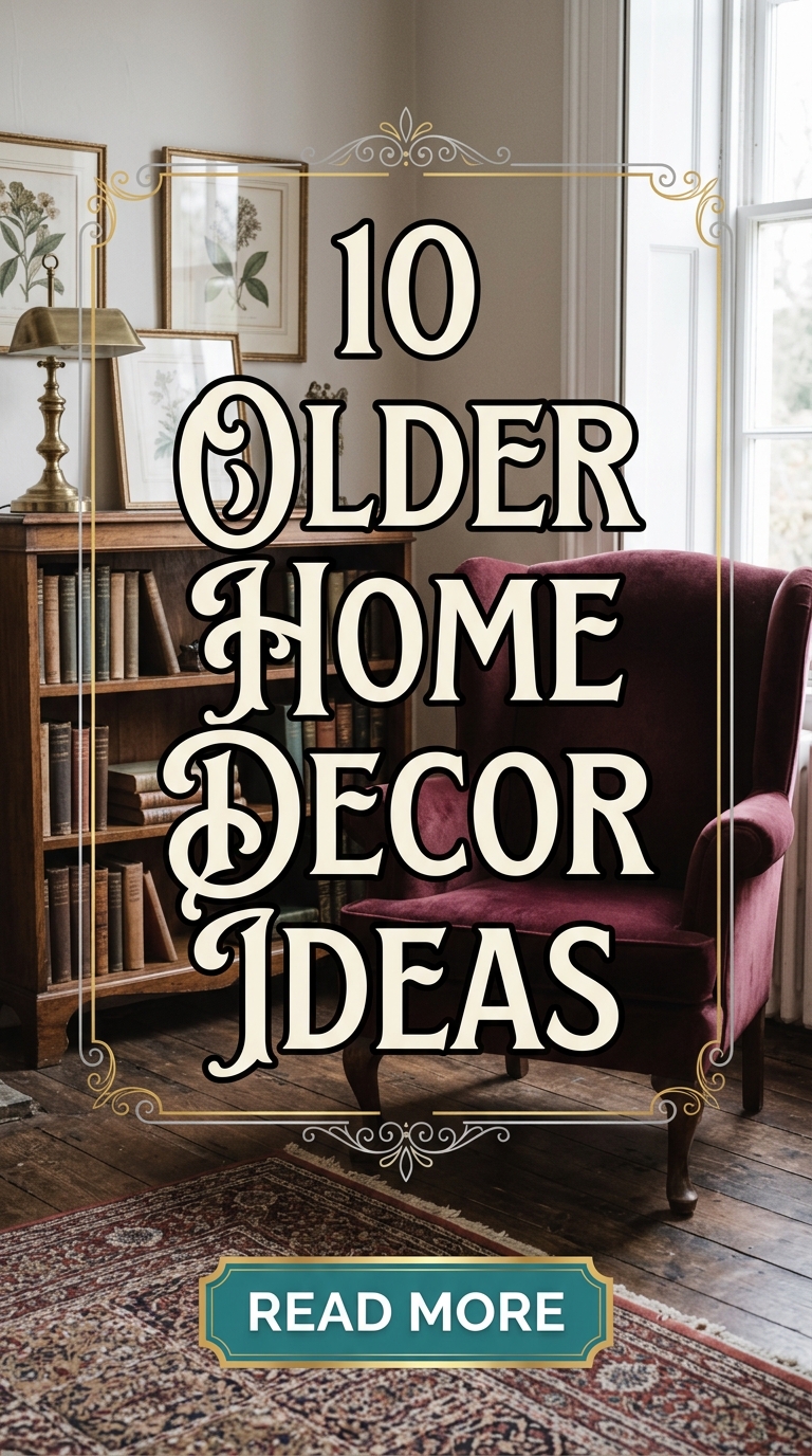 10 Older Home Decor Ideas