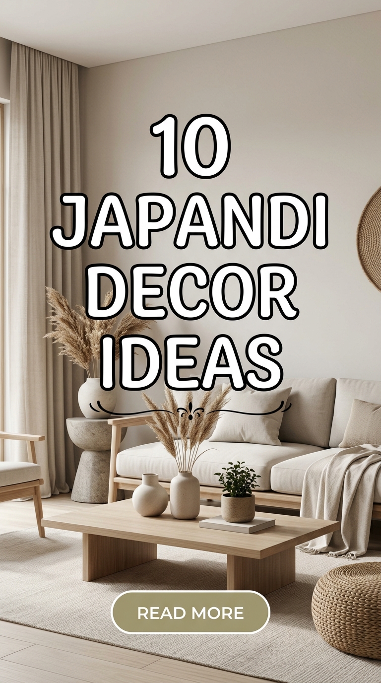 10 Japandi Decor Ideas