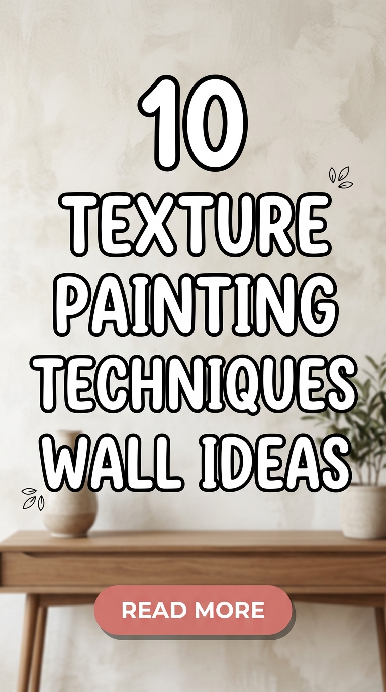 10 Texture Painting Techniques Wall Ideas