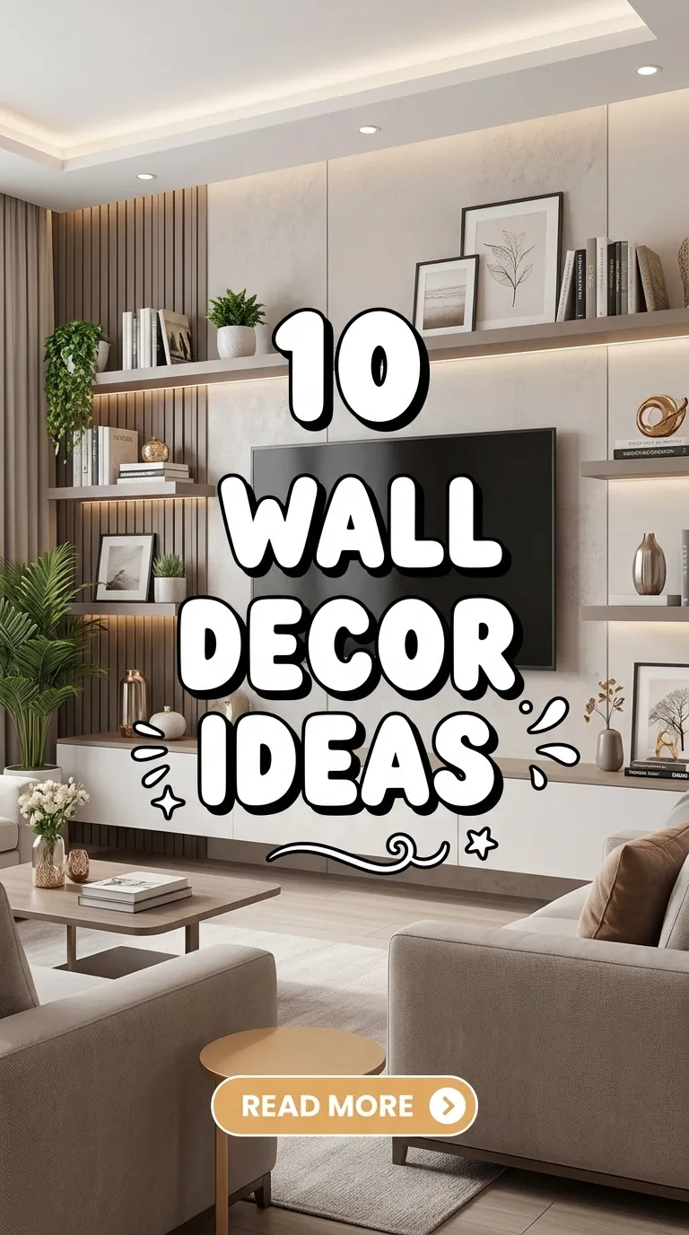 10 TV Wall Decor Ideas