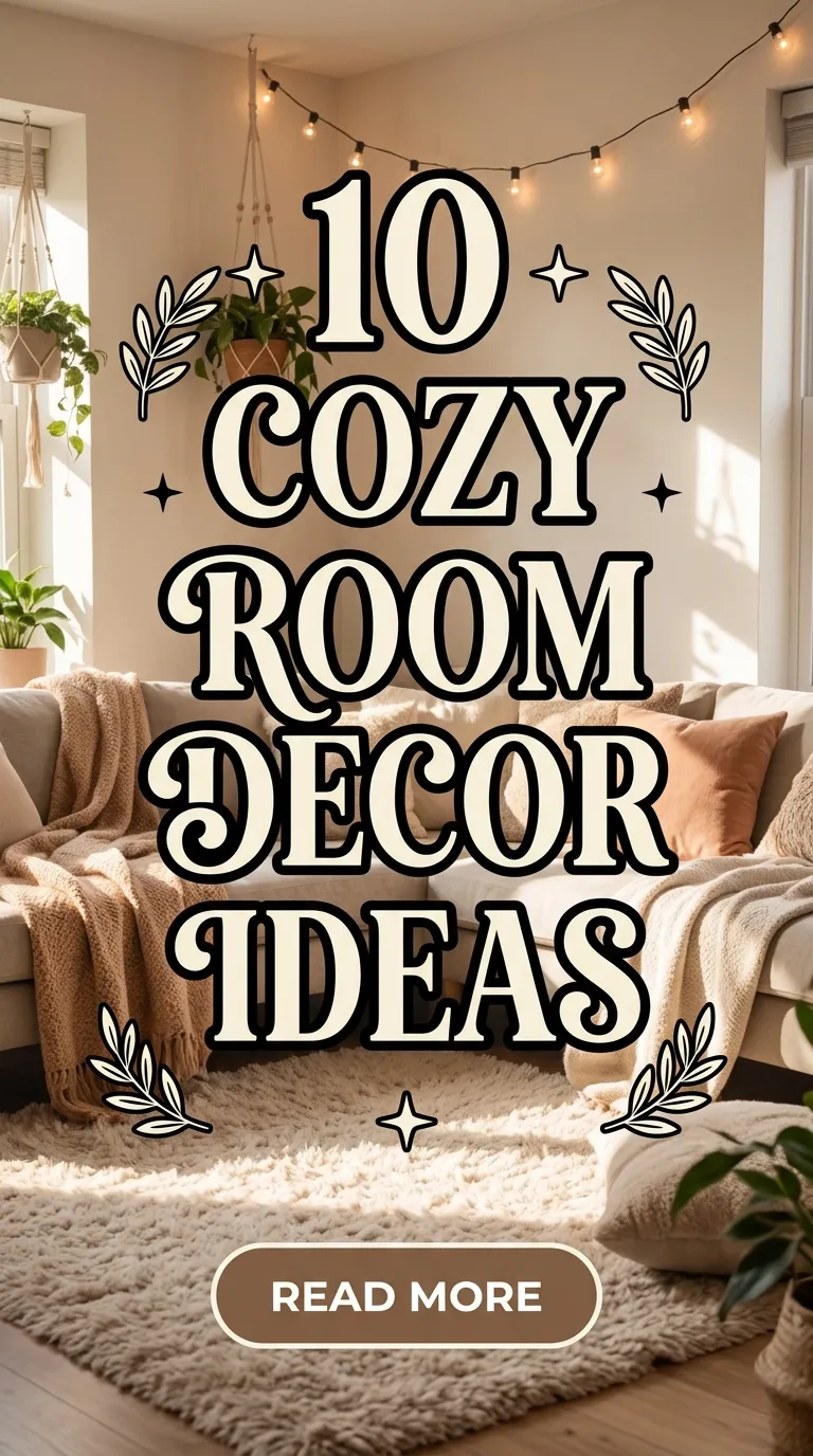 10 Cozy Room Decor Ideas