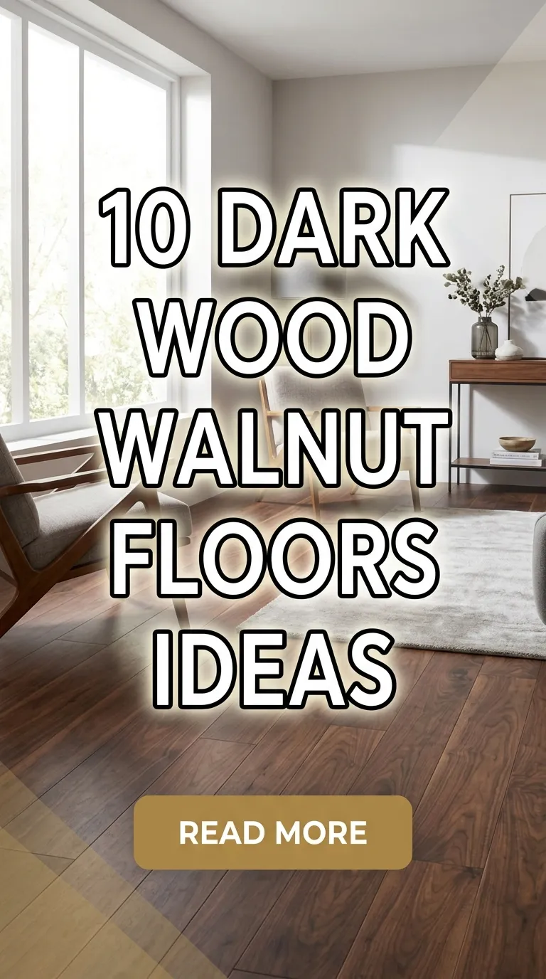 10 Dark Wood Walnut Floors Ideas