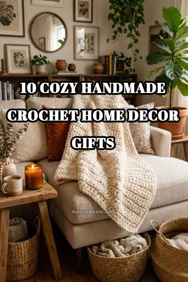 10 Crochet Home Decor Gift Ideas
