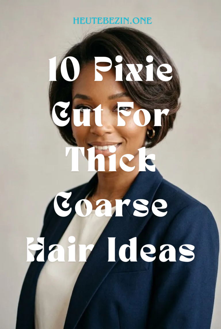 10 Pixie Cut For Thick Coarse Hair Ideas