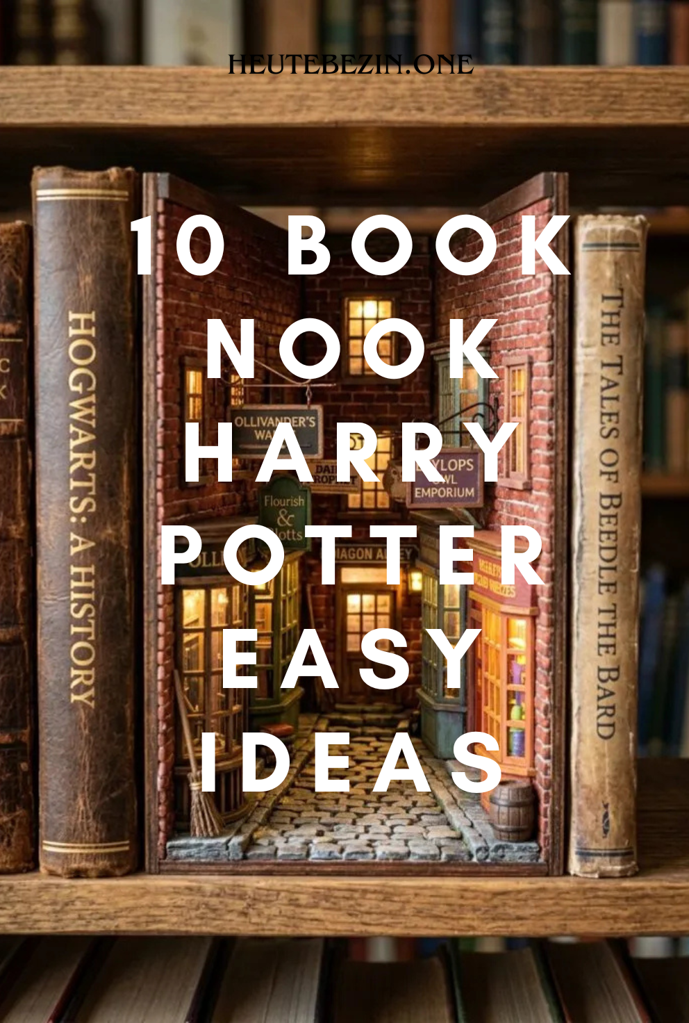 10 Book Nook Harry Potter Easy Ideas