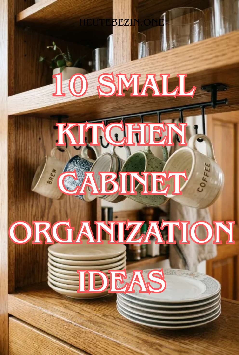 10 Small Kitchen Cabinet Organization Ideas