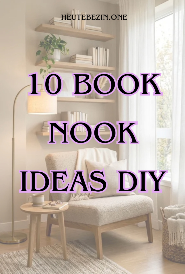 10 Book Nook Ideas DIY