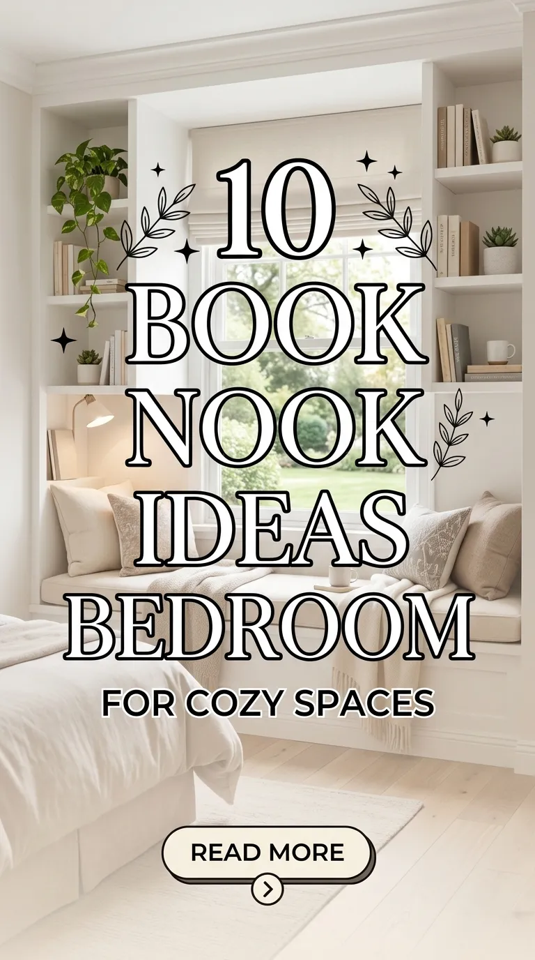 10 Book Nook Ideas Bedroom