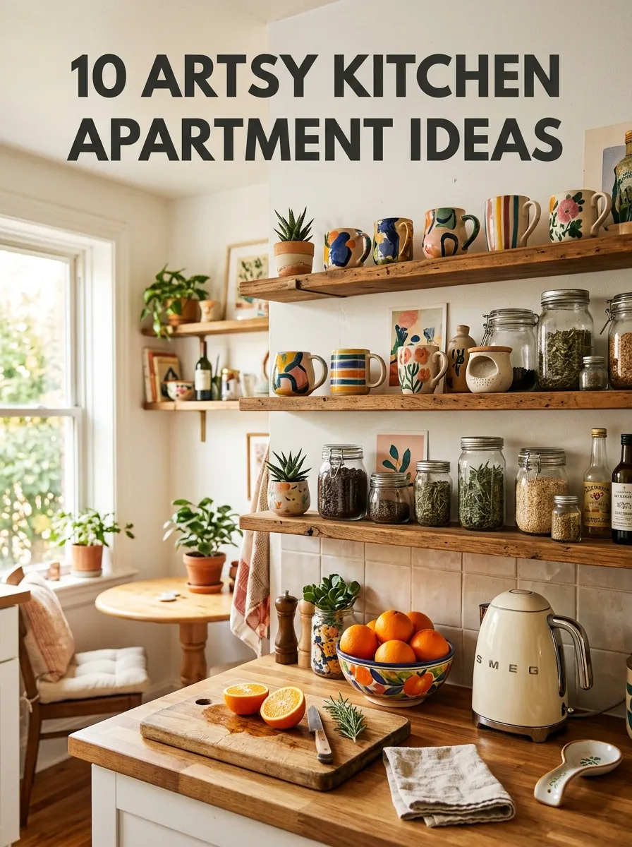 10 Artsy Kitchen Apartment Ideas