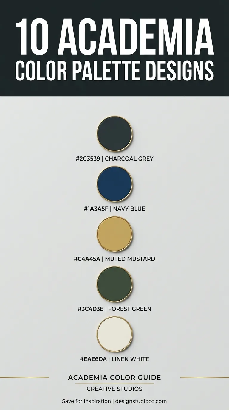 10 Academia Color Palette Ideas