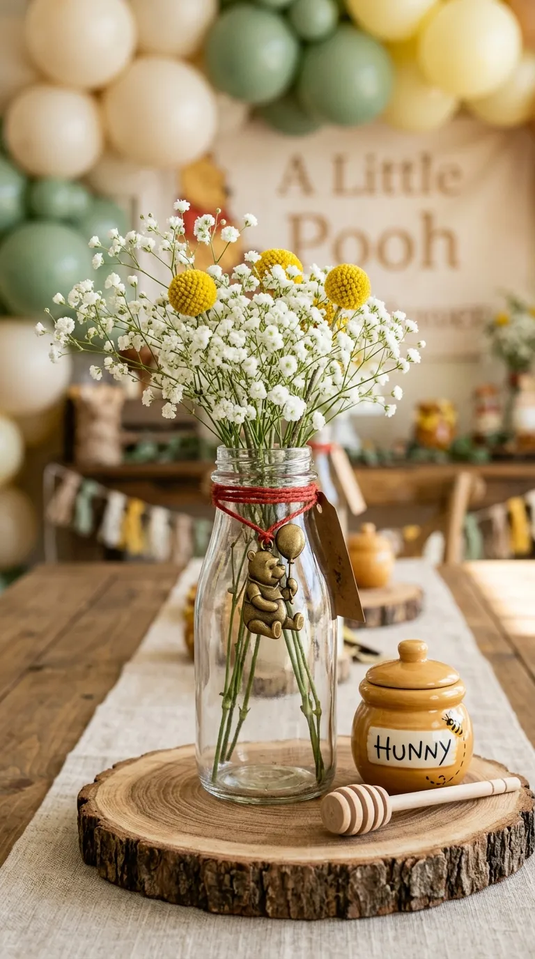 10 Winnie The Pooh Centerpiece Ideas Vase