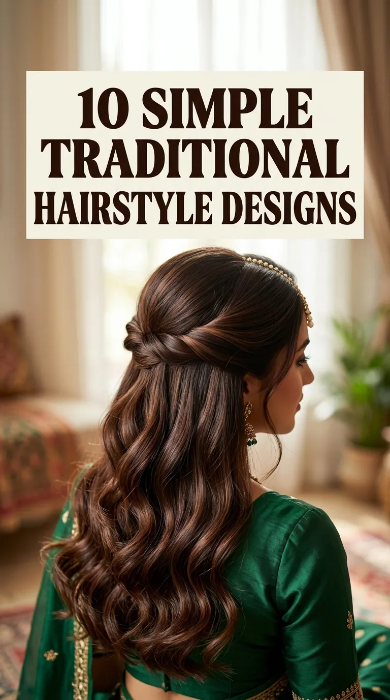 10 Simple Traditional Hairstyles Ideas