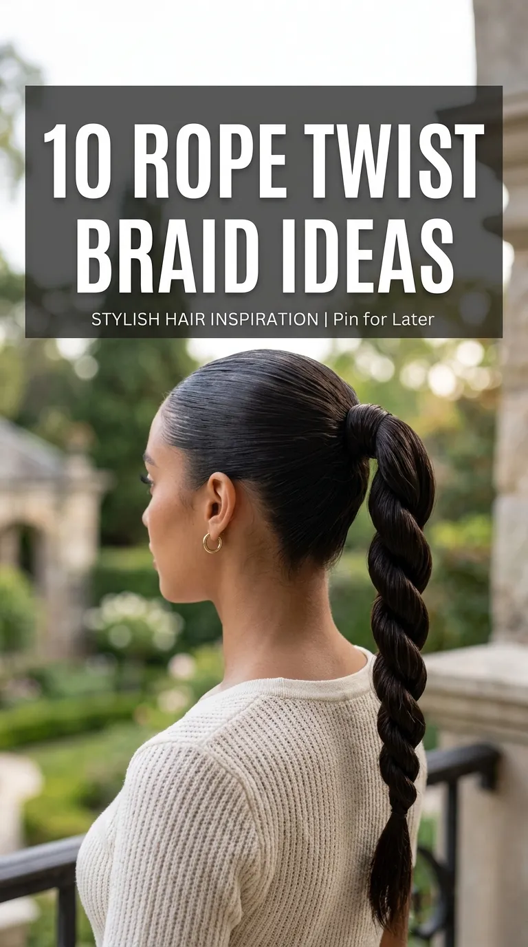 10 Rope Hairstyle Ideas