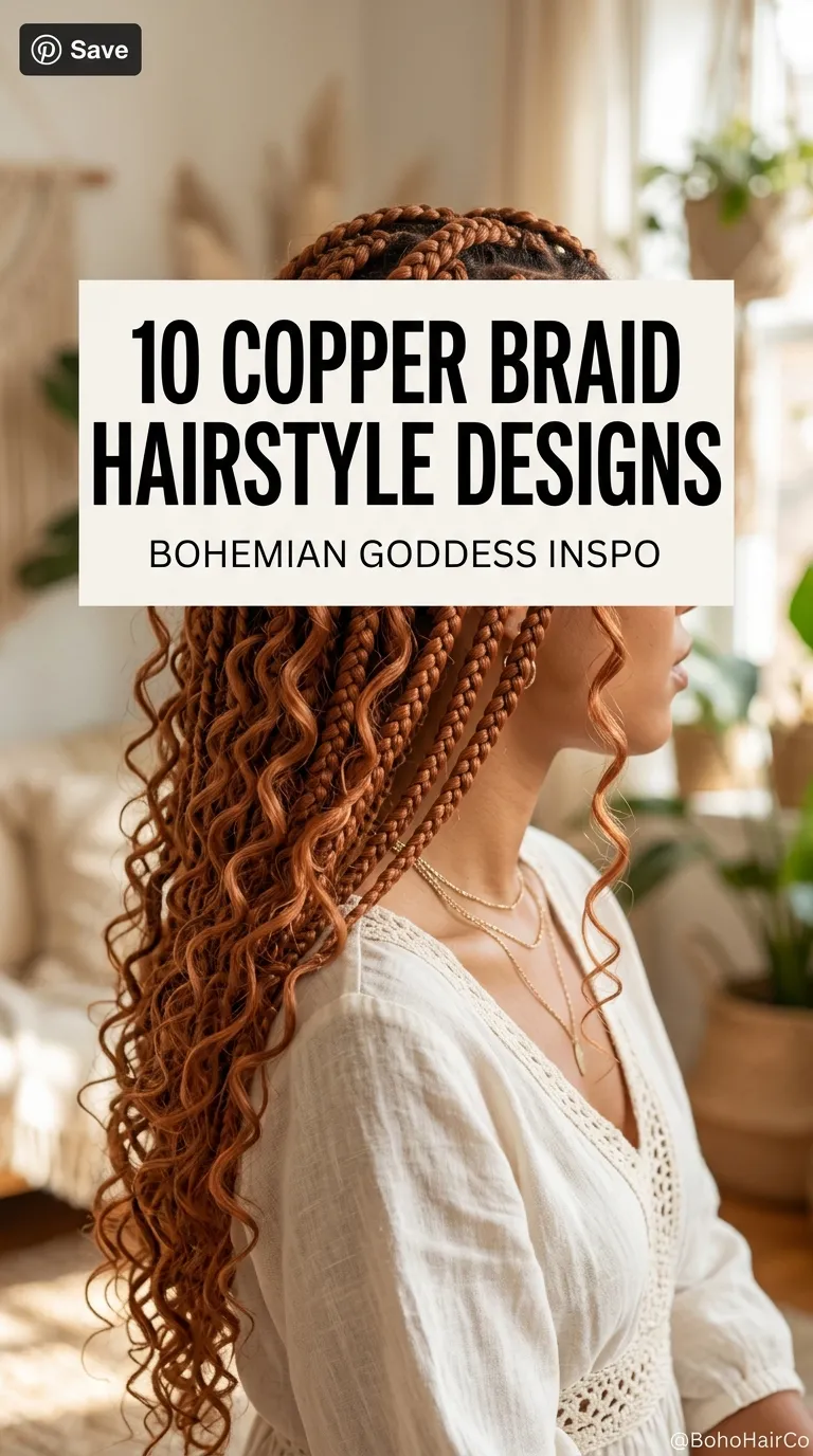 10 Copper Color Braids Ideas