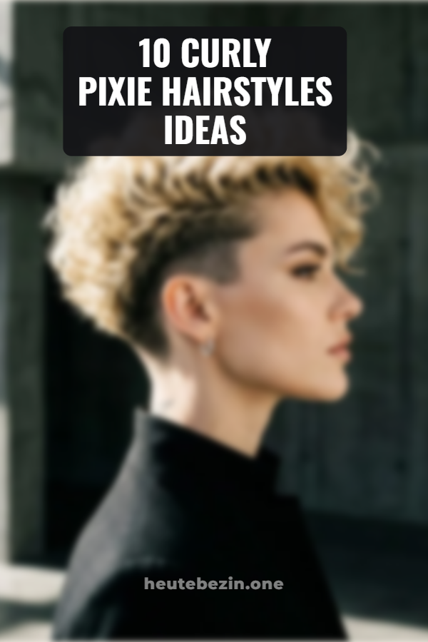 10 Curly Pixie Hairstyles Ideas