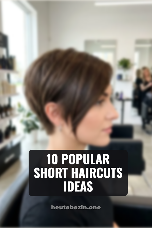 10 Popular Short Haircuts Ideas