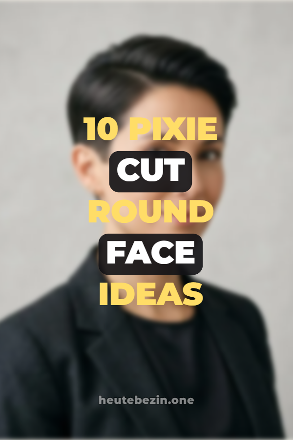 10 Pixie Cut Round Face Ideas