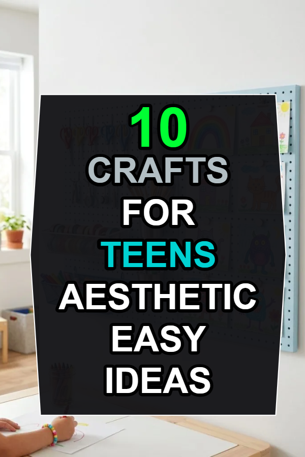 10 Crafts For Teens Aesthetic Easy Ideas