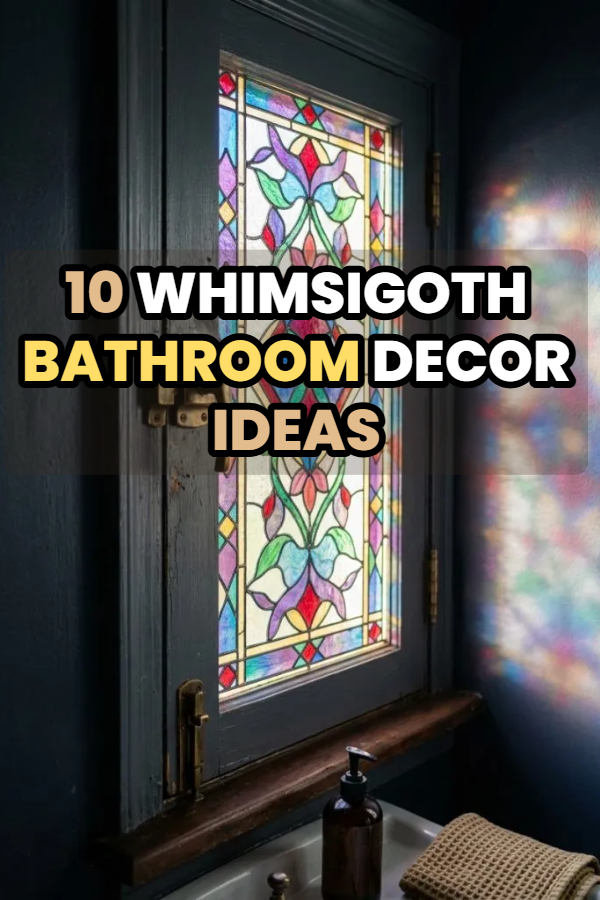 10 Whimsigoth Bathroom Decor Ideas