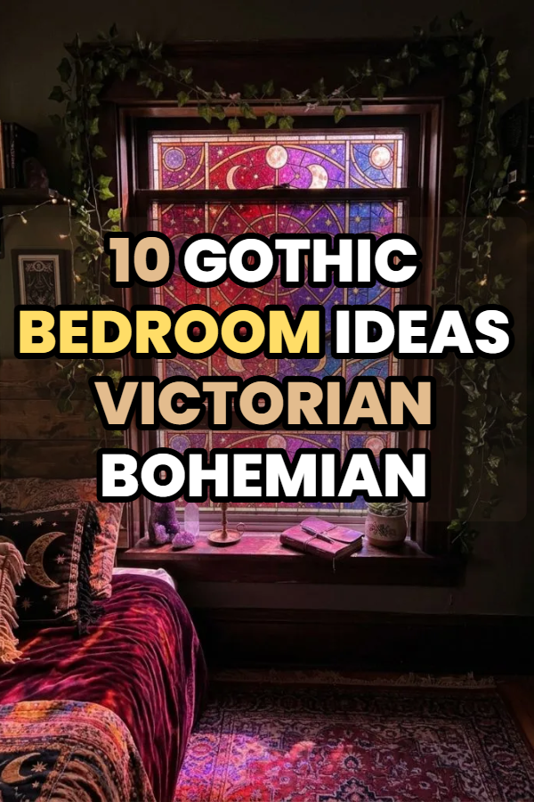 10 Gothic Bedroom Ideas Victorian Bohemian