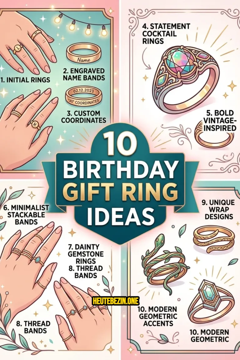 10 Birthday Gift Ring Ideas
